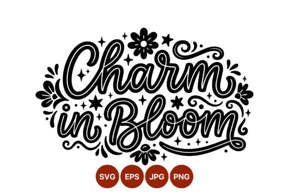 Charm in Bloom Graphics for Handmade Creators