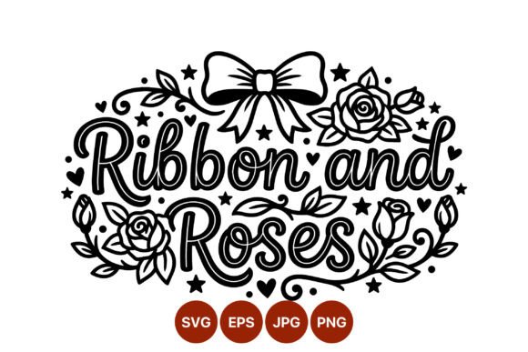 Ribbon and Roses Floral Calligraphy Review